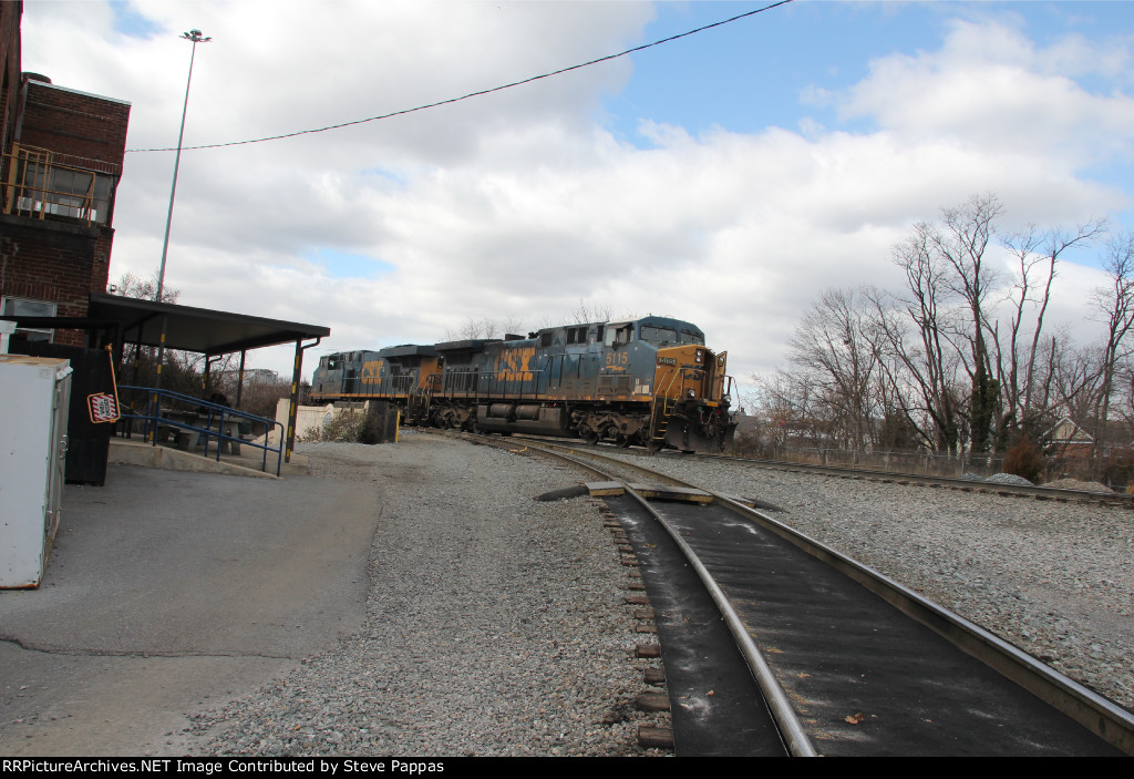 CSX 5115 and 5469 at Hagerstown Maryland
